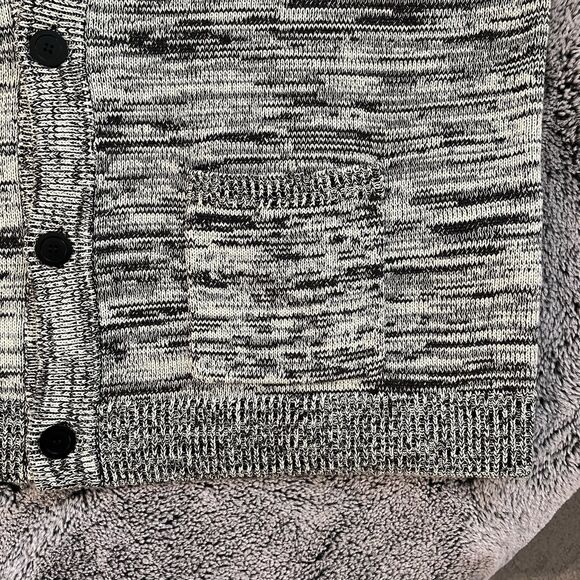 John Elliott - Glitch Cardigan Sweater Size 3 - Green, Grey - Picture 6 of 7